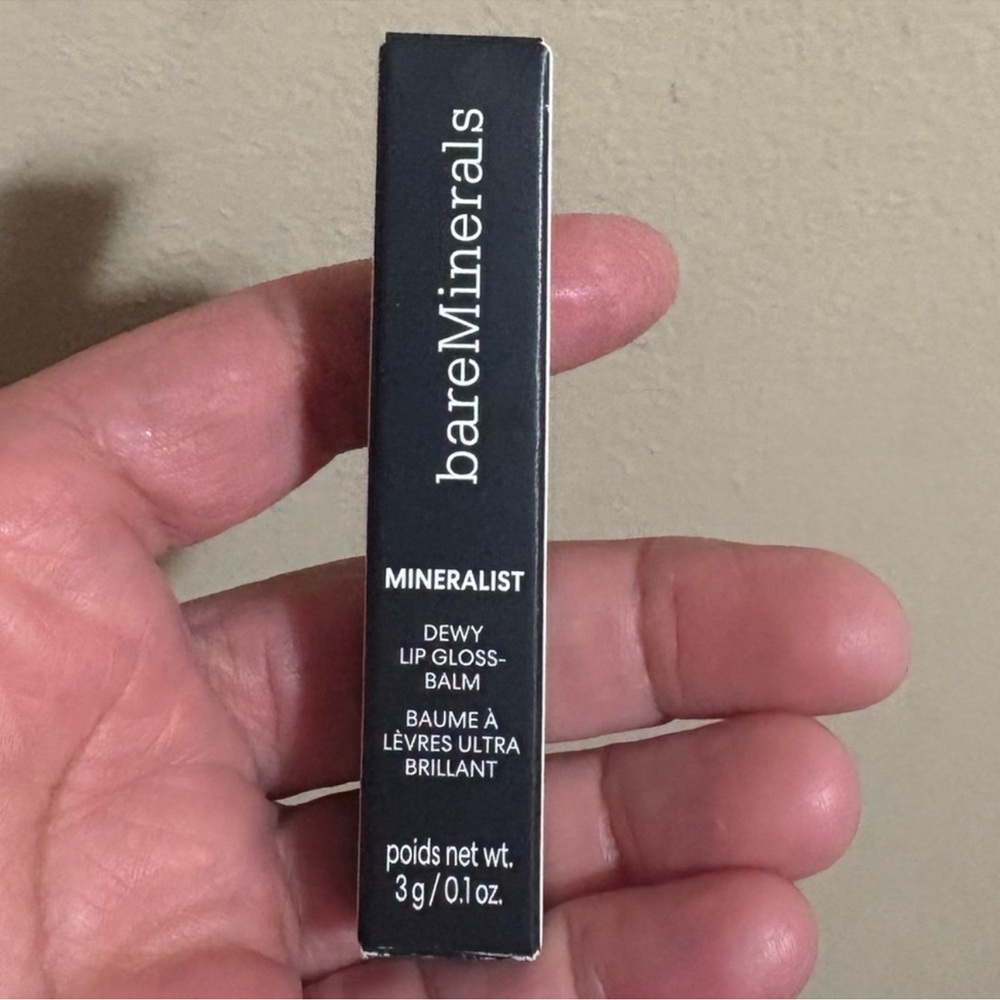 bareMinerals Mineralist Dewy Lip Gloss-Balm in FRIENDSHIP Brand New Never Used.